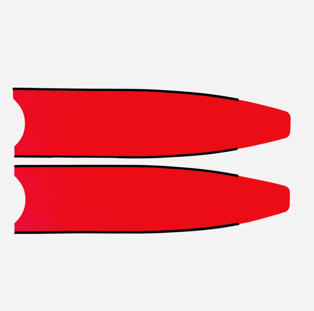 LEADER Fibre Blades - RED ICE (MEDIUM)